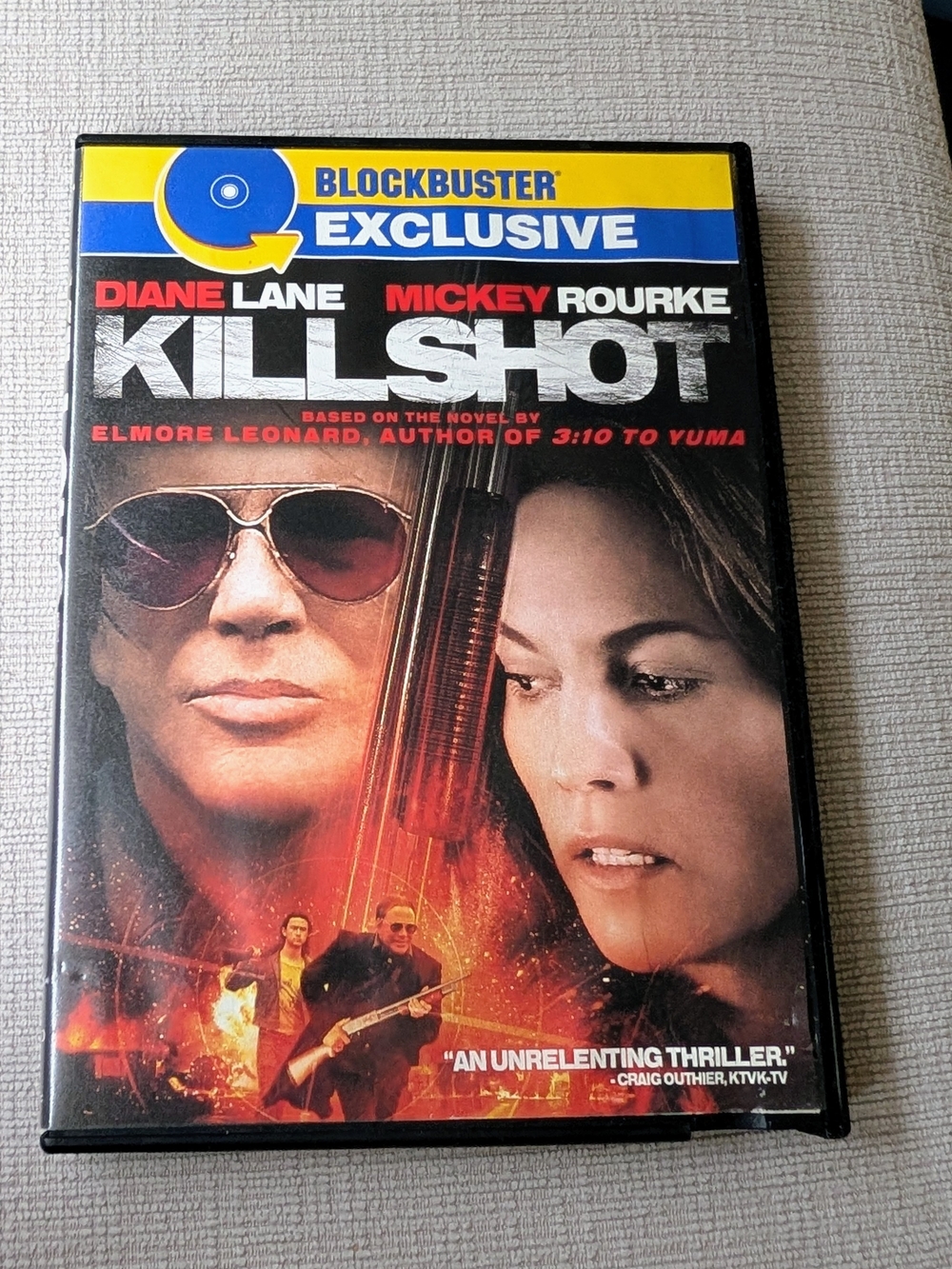 Killshot DVD Blockbuster Exclusive Movie